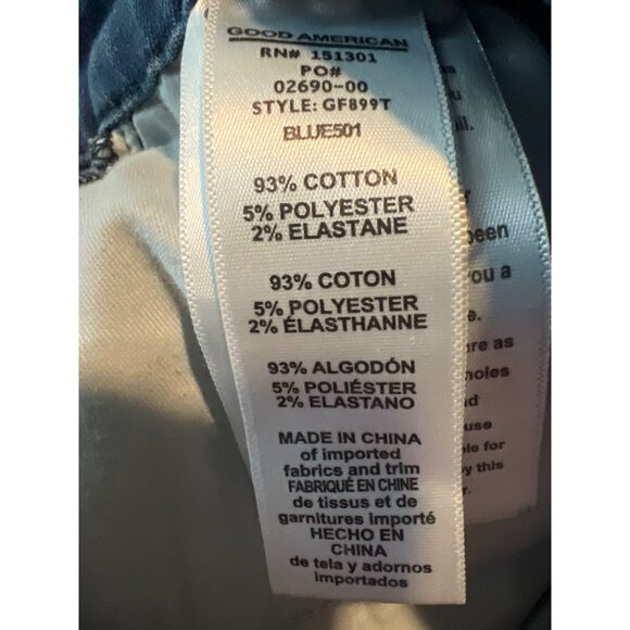 Good American Good Flare 2/26 Distressed Jeans - Picture 4 of 8